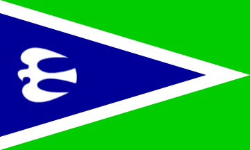 [Civil Will-Green Party flag]